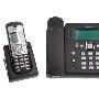 西门子C675 数字无绳电话机 20分钟数字答录 可配3部子机（黑色）