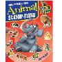 Animal Sticker-mania (平装)