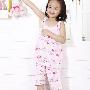 乐得俏 2010夏季超Q kitty猫背心女童睡衣 7822