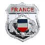 2010年南非世界杯特许-999纯银32强纪念队牌(法国)