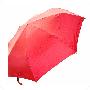 酷波德500-R三折红素色晴雨伞