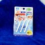 日本直送 牙缝/牙齿清洁刷 牙间刷 护齿 极细SS 0.8mm 3只装 白色