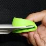 日本直送 硅胶防烫/隔热手指套 绿色 磁力贴/磁铁收纳