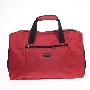 法国皮尔卡丹 经典时尚 铆钉装饰 红色旅行包/斜挎包 rs4241001