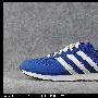 Adidas 三叶草 ZX Racer 学院蓝 男子经典复古跑鞋 909793