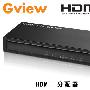 Gview景为 GH104S HDMI放大型分配器1.3b 一进四出 HDMI 1X4