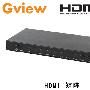 Gview景为GH402 HDMI矩阵/切换器/分配器 4进2出 遥控切换1.3b