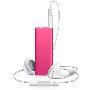 苹果 iPod Shuffle 2GB 粉色 MC387CH/A (可存储500首歌曲 可线控 声控、体积最小的iPod 09新款)