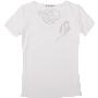 鄂尔多斯 纯棉女士短袖T恤礼品装(90057白色115XXL)