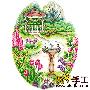 阿卡手工 法国进口十字绣 套件 风景 春之声 11ct中格