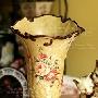★美丽高贵的欧式古典花边口花瓶(090731)