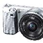 索尼 NEX5(单头套机18-55mm )送金士顿sd卡 屏幕贴膜 相机包银色