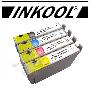 INKOOL EPSON T1091/T1092/T1093/T1094一套四色碳零技术不堵头