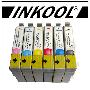 INKOOL EPSON T0821/T0822/T0823/T0824/T0825/T0826一套六个