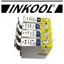 INKOOL EPSON T0761/T0762/T0763/T0764一套四色碳零技术不堵头
