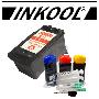 NKOOL 玩转佳能CL811墨盒大容量+专业级填充墨水+工具+操作图