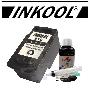 INKOOL 玩转佳能PG810墨盒大容量+专业级填充墨水+工具+操作图