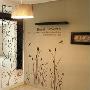 [新饰线墙贴]芦苇花 客厅电视背景墙壁纸简约个性贴纸韩国贴画
