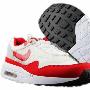 Nike 耐克 Air Maxim 1+ 男子跑步鞋 白红 366488 161