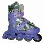 好酷可调式直排舒适型轮滑鞋HAOKU-101-紫色 32-35码