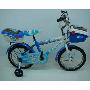 QQ熊12"儿童自行车B1203（蓝色）