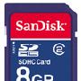 SanDisk SD 8GB 存储卡