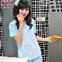 韩琦丝●韩式风拨点短袖女士套装睡衣6635