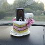 Holle Kitty草莓蛋糕系列 手机座 公仔手机架 置物架