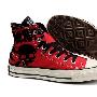 【商城专供】匡威/CONVERSE 黑红骷髅图 高帮帆布鞋114000
