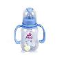 MUAI母爱安心系列AN-1351有柄圆弧自动小奶瓶150ml（进口食品级硅胶，人体工程学设计，耐高温）