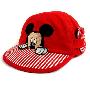 disney迪士尼童帽米奇帽子小马帽SM60017-红色48cm