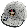 disney迪士尼童帽米奇帽子小马帽SM60016-灰色50cm