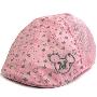 disney迪士尼童帽米奇帽子贝雷帽SM60046-粉红52cm