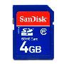 晟碟 SanDisk SD卡 SDHC 4GB 4G class2行货 全国联保