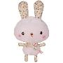 Hugs Baby 外贸卡通Baby Love兔 粉色中号45CM
