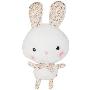 Hugs Baby 外贸卡通Baby Love兔 白色大号55CM