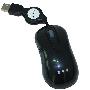[当当网免费送货]双飞燕（A4Tech）MOP-50+ 高速鼠标 笔记本专用 USB线可伸缩（黑色 USB接口）
