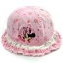 disney迪士尼童帽米奇帽子盆帽SM60013-粉红色52cm