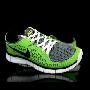 6.8折-正品耐克/NIKE-2010年绿色男子FREE RUN+跑步鞋-395912-004