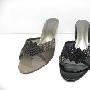 舒丹妮2010新款露齿水钻装饰中跟凉鞋专柜正品AF01137860
