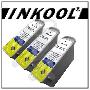 INKOOL EPSON T007墨盒超值组合三个装 碳零技术打印流畅不堵头