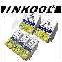 INKOOL EPSON T038/T039墨盒 超值五个装碳零技术打印流畅不堵头