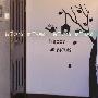 [新饰线墙贴]幸运树 门贴纸韩国客厅背景墙宜家贴画可爱装饰画