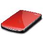 巴比禄 HD-PET500U2 2.5寸 500G移动硬盘 宝石红支持加速加密备份