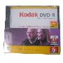 柯达（KODAK）DVD-R 8X单片厚盒装盘（1*5张）