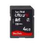 SanDisk Ultra II 高速 100X 4G SDHC卡 SD卡 15MB/S 单反绝配！