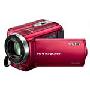 索尼(SONY)DCR-SR68E 数码摄像机(80GB硬盘) 送摄像包 红/银可选