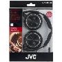JVC便携监听耳机S360-B（黑色）