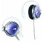 JVC时尚耳挂E63-V 1.5米水晶线（紫色）