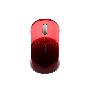 雷柏（Rapoo）1100X笔记本型无线鼠标 魅力红
